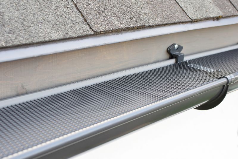 Rain Gutter Cover Installation detail